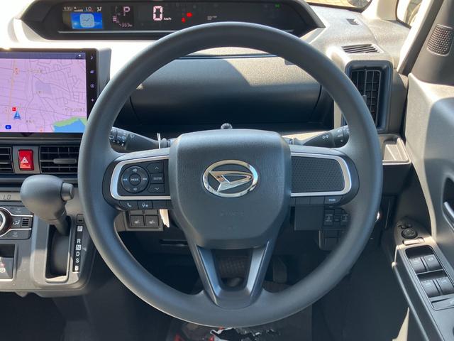 タントＸ１４インチフルホイールキャップ　フルＬＥＤヘッドランプ　オート格納式カラードドアミラー　左側パワースライドドア　ＴＦＴカラーマルチインフォメーションディスプレイ　フルファブリックシート（静岡県）の中古車