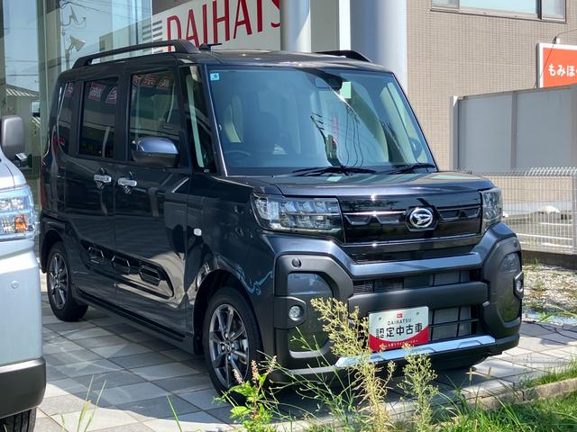 タントファンクロス１４インチアルミホイール　フルＬＥＤヘッドランプ　オート格納式カラードドアミラー　両側パワースライドドア　キーフリーシステム　プッシュボタンスタート（静岡県）の中古車