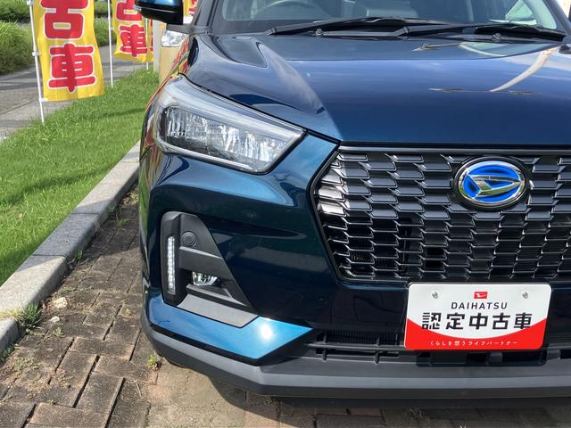 ロッキープレミアムG HEV17インチアルミホイール UVIRカット遮音ガラス フルLEDヘッドランプ キーフリーシステム 革巻きステアリングホイール 本革シフトノブ アクティブマルチインフォメーションメーター(静岡県)の中古車