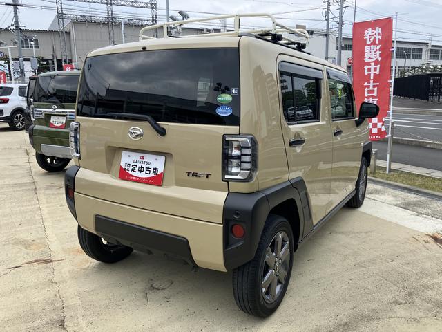 タフトＧ１５インチアルミホイール　オートレベリング機能付フルＬＥＤヘッドランプ　ＬＥＤフォグランプ　本革巻ステアリングホイール　本革巻インパネセンターシフト　ＴＦＴカラーマルチインフォメーションディスプレイ（静岡県）の中古車