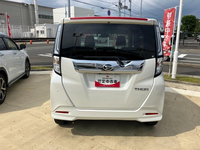 トールカスタムＧ　ターボＬＥＤヘッドランプ　キーフリーシステム　両側パワースライドドア　プッシュボタンスタート　オートエアコン（プッシュ式）　ＵＶカットガラス　アルミホイール（静岡県）の中古車