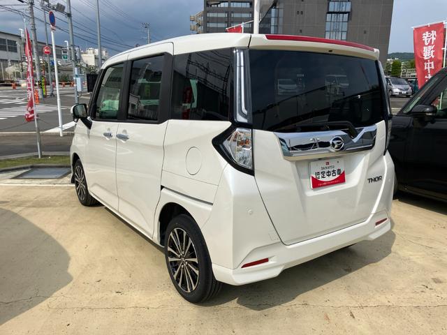 トールカスタムＧ　ターボＬＥＤヘッドランプ　キーフリーシステム　両側パワースライドドア　プッシュボタンスタート　オートエアコン（プッシュ式）　ＵＶカットガラス　アルミホイール（静岡県）の中古車