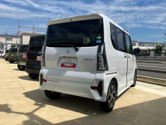 タントカスタムＸセレクションスマートアシスト　キーフリーシステム　ＬＥＤヘッドライト　両側パワースライドドア　コーナーセンサー　ミラクルオープンドア　シートバックテーブル（静岡県）の中古車
