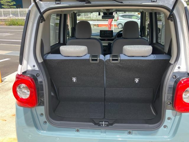 ムーヴキャンバスストライプスＸ１４インチフルホイールキャップ　キーフリーシステム　プッシュボタンスタート　ＵＶカットガラス　両側パワースライドドア　ハロゲンヘッドライト　ラゲージアンダーボックス（静岡県）の中古車