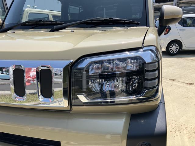タフトＧ１５インチアルミホイール　オートレベリング機能付フルＬＥＤヘッドランプ　ＬＥＤフォグランプ　本革巻ステアリングホイール　本革巻インパネセンターシフト　ＴＦＴカラーマルチインフォメーションディスプレイ（静岡県）の中古車