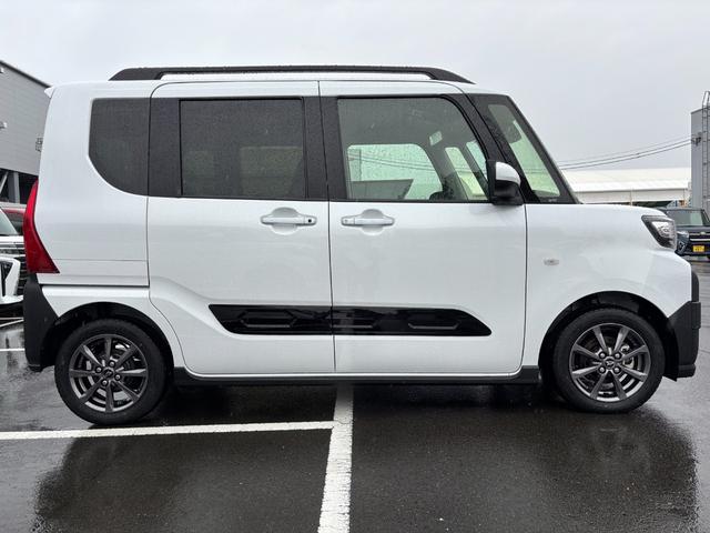 タントファンクロス ナビ付14インチアルミホイール フルLEDヘッドランプ オート格納式カラードドアミラー 両側パワースライドドア キーフリーシステム プッシュボタンスタート(静岡県)の中古車