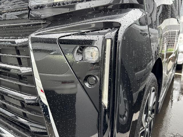 タントカスタムX14インチアルミホイール 大型エアロバンパー フルLEDヘッドランプ オート格納式カラードドアミラー 両側パワースライドドア キーフリーシステム プッシュボタンスタート(静岡県)の中古車