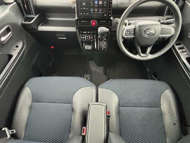 タントカスタムX14インチアルミホイール 大型エアロバンパー フルLEDヘッドランプ オート格納式カラードドアミラー 両側パワースライドドア キーフリーシステム プッシュボタンスタート(静岡県)の中古車