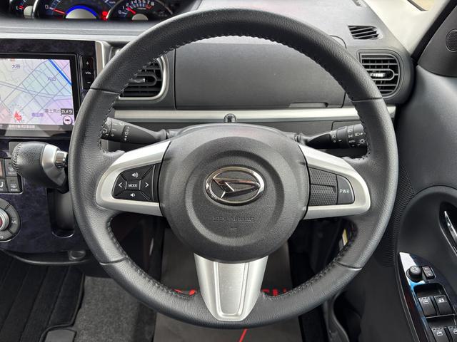 タントカスタムRS トップエディションVS SAIII15インチアルミホイール 大型エアロバンパー LEDヘッドランプ オート格納式カラードドアミラー 本革巻ステアリングホイール 両側パワースライドドア(静岡県)の中古車