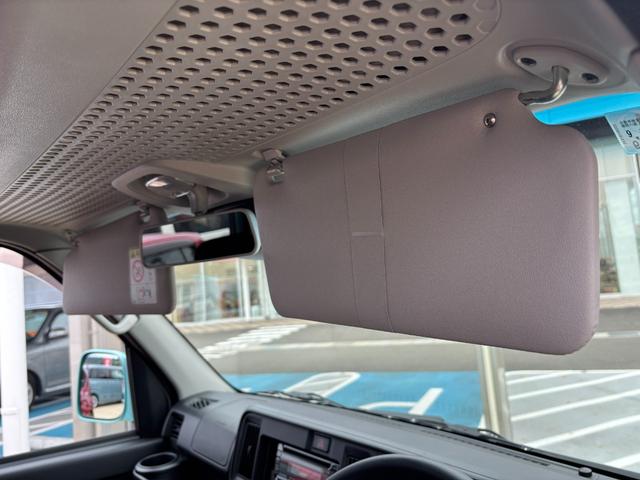 ハイゼットカーゴクルーズＳＡIII２ＷＤ　ＭＴ　電動格納式カラードドアミラー　ＵＶカットガラス（フロントウィンドウ）　１２インチフルホイールキャップ　撥水フルファヴリックシート表皮　キーレスエントリー　マニュアルエアコン（静岡県）の中古車