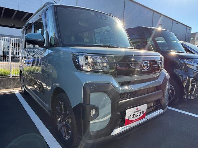 タントファンクロスターボ１５インチアルミホイール　キーフリーシステム　プッシュボタンスタート　オートエアコン（プッシュ式）　フルＬＥＤヘッドランプ　オート格納式カラードドアミラー　本革巻ステアリングホイール（静岡県）の中古車