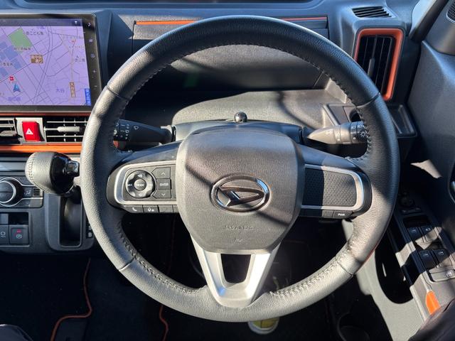 タントファンクロスターボ１５インチアルミホイール　キーフリーシステム　プッシュボタンスタート　オートエアコン（プッシュ式）　フルＬＥＤヘッドランプ　オート格納式カラードドアミラー　本革巻ステアリングホイール（静岡県）の中古車