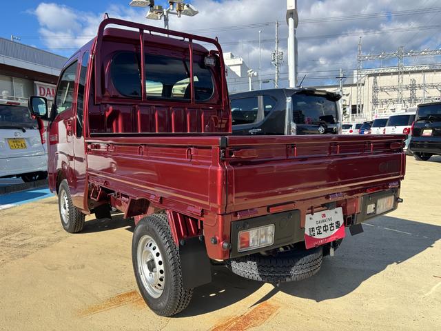 ハイゼットトラックジャンボエクストラLEDヘッドランプ シートスライド&リクライニング機構 荷台ステップ オーバーヘッドシェルフ マニュアルエアコン コーナーセンサー(静岡県)の中古車