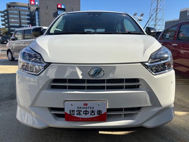 ミライースＸ　ＳＡIII１４インチフルホイールキャップ　ＬＥＤヘッドランプ　電動格納式（カラード）ドアミラー　自発光式デジタルメーターブルーイルミネーションメーター　マニュアルエアコン（ダイヤル式）　キーレスエントリー（静岡県）の中古車