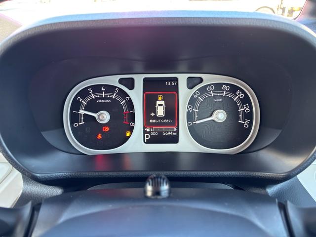 ムーヴキャンバスストライプスＧ１４インチフルホイールキャップ　ＬＥＤヘッドランプ　ＬＥＤフォグランプ　ホっとカップホルダー　両側パワースライドドア　キーフリーシステム　プッシュボタンスタート　ＵＶカットガラス（静岡県）の中古車