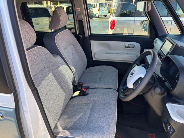 ムーヴキャンバスストライプスＧ１４インチフルホイールキャップ　ＬＥＤヘッドランプ　ＬＥＤフォグランプ　ホっとカップホルダー　両側パワースライドドア　キーフリーシステム　プッシュボタンスタート　ＵＶカットガラス（静岡県）の中古車