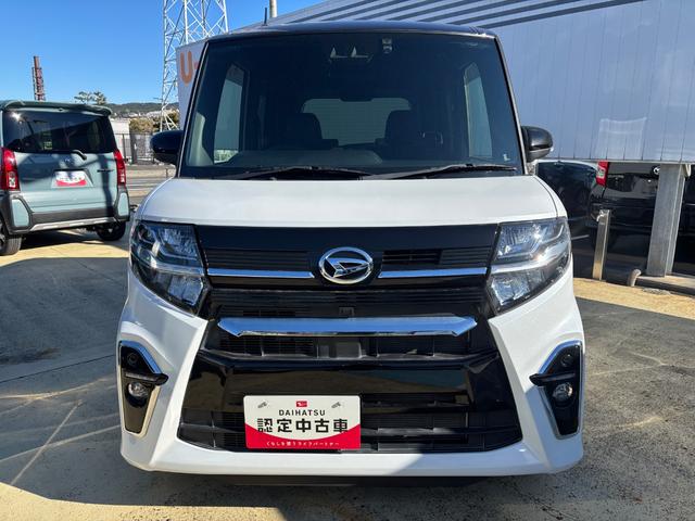 タントカスタムRS15インチアルミホイール キーフリーシステム プッシュボタンスタート オートエアコン(プッシュ式) フルLEDヘッドランプ オート格納式カラードドアミラー 本革巻ステアリングホイール(静岡県)の中古車