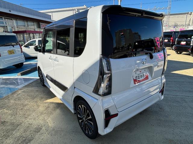 タントカスタムRS15インチアルミホイール キーフリーシステム プッシュボタンスタート オートエアコン(プッシュ式) フルLEDヘッドランプ オート格納式カラードドアミラー 本革巻ステアリングホイール(静岡県)の中古車