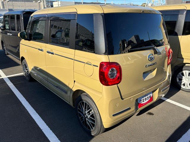 ムーヴキャンバスセオリーG14インチフルホイールキャップ LEDヘッドランプ LEDフォグランプ ホっとカップホルダー 両側パワースライドドア キーフリーシステム プッシュボタンスタート UVカットガラス(静岡県)の中古車