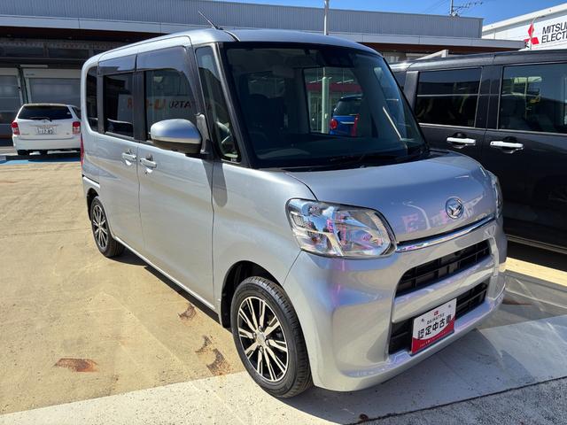 タントＸ　ＶＳ　ＳＡIIIキーフリーシステム　パワースライドドア（左側）　オートエアコン（プッシュ式）　オートライト　ハロゲンヘッドランプ　マルチインフォメーションディスプレイ（静岡県）の中古車