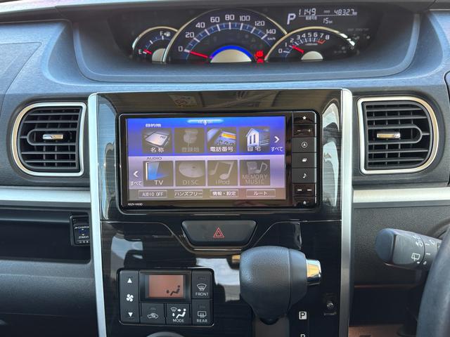 タントＸ　ＶＳ　ＳＡIIIキーフリーシステム　パワースライドドア（左側）　オートエアコン（プッシュ式）　オートライト　ハロゲンヘッドランプ　マルチインフォメーションディスプレイ（静岡県）の中古車