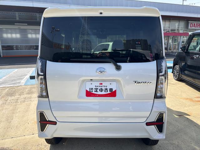タントカスタムＸ１４インチアルミホイール　大型エアロバンパー　フルＬＥＤヘッドランプ　オート格納式カラードドアミラー　両側パワースライドドア　キーフリーシステム　プッシュボタンスタート（静岡県）の中古車