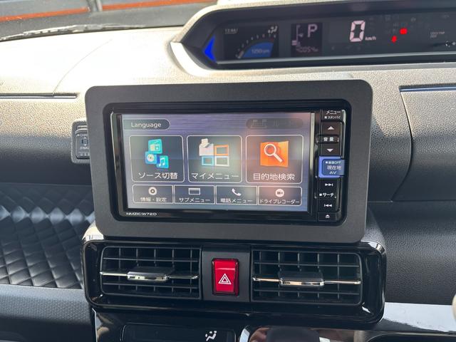 タントカスタムＸ１４インチアルミホイール　大型エアロバンパー　フルＬＥＤヘッドランプ　オート格納式カラードドアミラー　両側パワースライドドア　キーフリーシステム　プッシュボタンスタート（静岡県）の中古車