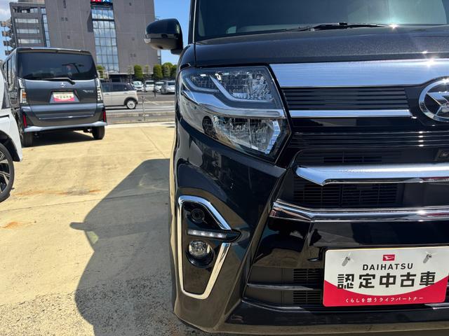 タントカスタムXスタイルセレクション14インチアルミホイール 大型エアロバンパー フルLEDヘッドランプ オート格納式カラードドアミラー 両側パワースライドドア TFTカラーマルチインフォメーションディスプレイ(静岡県)の中古車