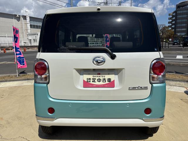 ムーヴキャンバスＧメイクアップＶＳ　ＳＡIII１４インチフルホイールキャップ　ＬＥＤヘッドランプ　キーフリーシステム　両側パワースライドドア　オートエアコン（プッシュ式）　オートライト　置きラクボックス（静岡県）の中古車