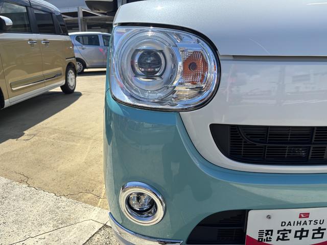 ムーヴキャンバスＧメイクアップＶＳ　ＳＡIII１４インチフルホイールキャップ　ＬＥＤヘッドランプ　キーフリーシステム　両側パワースライドドア　オートエアコン（プッシュ式）　オートライト　置きラクボックス（静岡県）の中古車