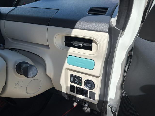 ムーヴキャンバスＧメイクアップＶＳ　ＳＡIII１４インチフルホイールキャップ　ＬＥＤヘッドランプ　キーフリーシステム　両側パワースライドドア　オートエアコン（プッシュ式）　オートライト　置きラクボックス（静岡県）の中古車