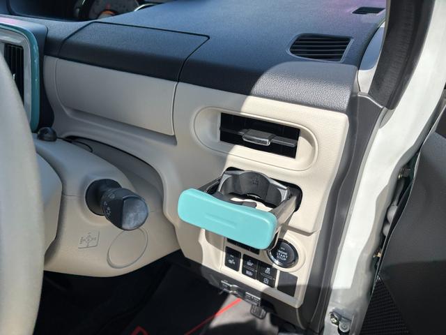 ムーヴキャンバスＧメイクアップＶＳ　ＳＡIII１４インチフルホイールキャップ　ＬＥＤヘッドランプ　キーフリーシステム　両側パワースライドドア　オートエアコン（プッシュ式）　オートライト　置きラクボックス（静岡県）の中古車