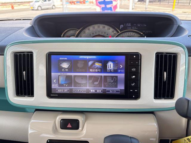 ムーヴキャンバスＧメイクアップＶＳ　ＳＡIII１４インチフルホイールキャップ　ＬＥＤヘッドランプ　キーフリーシステム　両側パワースライドドア　オートエアコン（プッシュ式）　オートライト　置きラクボックス（静岡県）の中古車