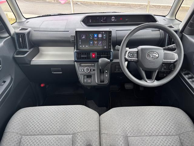 タントＸ１４インチフルホイールキャップ　フルＬＥＤヘッドランプ　オート格納式カラードドアミラー　左側パワースライドドア　ＴＦＴカラーマルチインフォメーションディスプレイ　フルファブリックシート（静岡県）の中古車