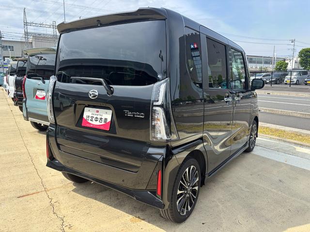 タントカスタムRS15インチアルミホイール キーフリーシステム プッシュボタンスタート オートエアコン(プッシュ式) フルLEDヘッドランプ オート格納式カラードドアミラー 本革巻ステアリングホイール(静岡県)の中古車
