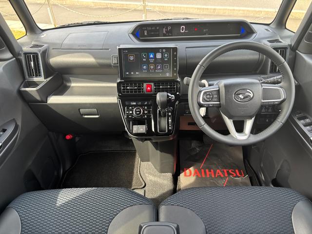 タントカスタムRS15インチアルミホイール キーフリーシステム プッシュボタンスタート オートエアコン(プッシュ式) フルLEDヘッドランプ オート格納式カラードドアミラー 本革巻ステアリングホイール(静岡県)の中古車