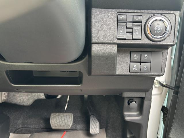 ムーヴキャンバスストライプスG14インチフルホイールキャップ LEDヘッドランプ LEDフォグランプ ホっとカップホルダー 両側パワースライドドア キーフリーシステム プッシュボタンスタート UVカットガラス(静岡県)の中古車