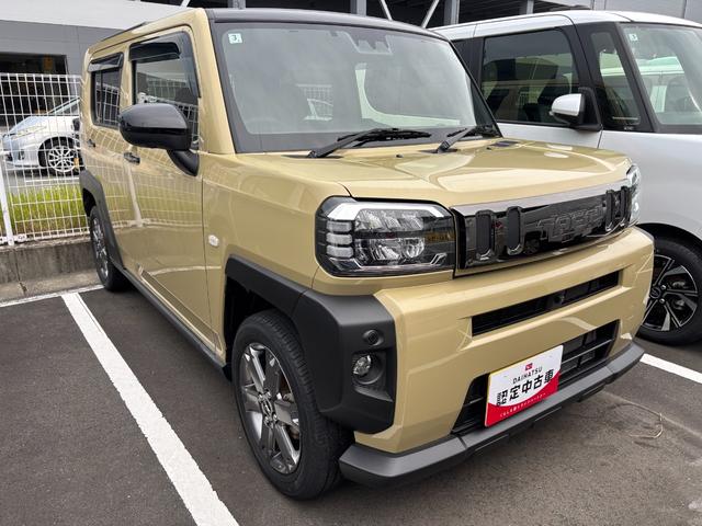 タフトＧ　雹害車１５インチアルミホイール　オートレベリング機能付フルＬＥＤヘッドランプ　ＬＥＤフォグランプ　本革巻ステアリングホイール　本革巻インパネセンターシフト　ＴＦＴカラーマルチインフォメーションディスプレイ（静岡県）の中古車