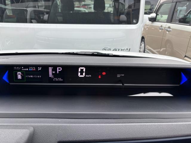 タントカスタムＸ１４インチアルミホイール　大型エアロバンパー　フルＬＥＤヘッドランプ　オート格納式カラードドアミラー　両側パワースライドドア　キーフリーシステム　プッシュボタンスタート（静岡県）の中古車