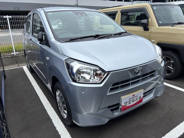 ミライースＬ　ＳＡIII１３インチフルホイールキャップ　マルチリフレクターハロゲンヘッドランプ　可倒式ドアミラー　自発光式デジタルメーターアンバーイルミネーションメーター　マニュアルエアコン（ダイヤル式）　キーレスエントリー（静岡県）の中古車