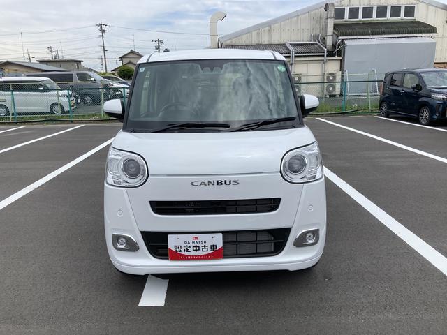 ムーヴキャンバスセオリーＧ１４インチフルホイールキャップ　ＬＥＤヘッドランプ　ＬＥＤフォグランプ　ホっとカップホルダー　両側パワースライドドア　キーフリーシステム（静岡県）の中古車