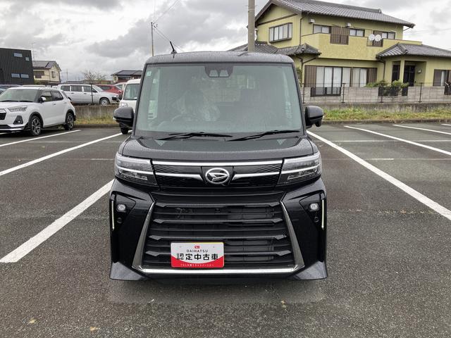 タントカスタムＲＳ１５インチアルミホイール　キーフリーシステム　プッシュボタンスタート　オートエアコン（プッシュ式）　フルＬＥＤヘッドランプ　オート格納式カラードドアミラー　本革巻ステアリングホイール（静岡県）の中古車