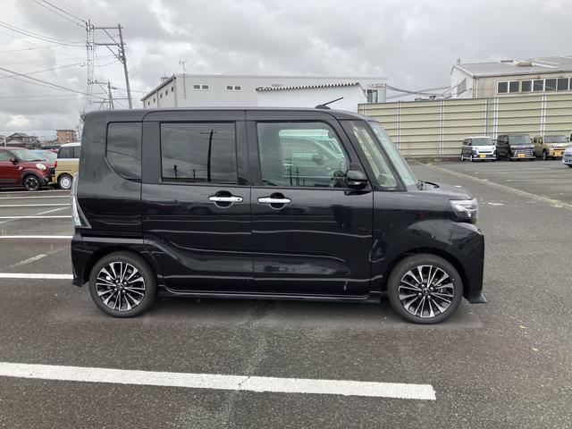タントカスタムＲＳ１５インチアルミホイール　キーフリーシステム　プッシュボタンスタート　オートエアコン（プッシュ式）　フルＬＥＤヘッドランプ　オート格納式カラードドアミラー　本革巻ステアリングホイール（静岡県）の中古車