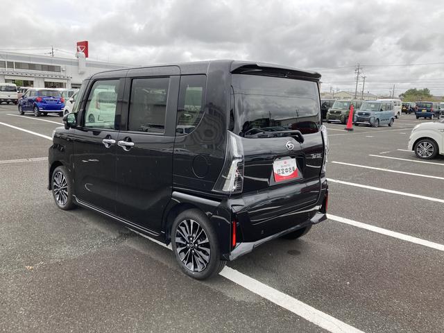 タントカスタムＲＳ１５インチアルミホイール　キーフリーシステム　プッシュボタンスタート　オートエアコン（プッシュ式）　フルＬＥＤヘッドランプ　オート格納式カラードドアミラー　本革巻ステアリングホイール（静岡県）の中古車