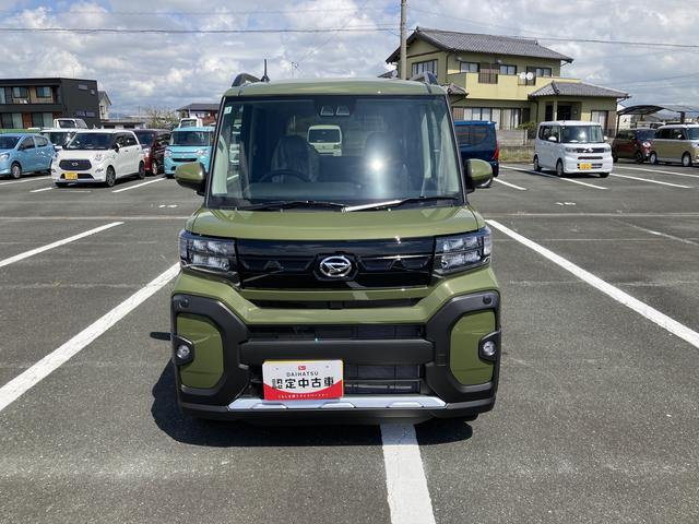 タントファンクロス１４インチアルミホイール　大型エアロバンパー　フルＬＥＤヘッドランプ　オート格納式カラードドアミラー　両側パワースライドドア　キーフリーシステム　プッシュボタンスタート（静岡県）の中古車
