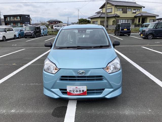 ミライースＬ　ＳＡIII１３インチフルホイールキャップ　マルチリフレクターハロゲンヘッドランプ　可倒式ドアミラー　自発光式デジタルメーターアンバーイルミネーションメーター　マニュアルエアコン（ダイヤル式）　キーレスエントリー（静岡県）の中古車