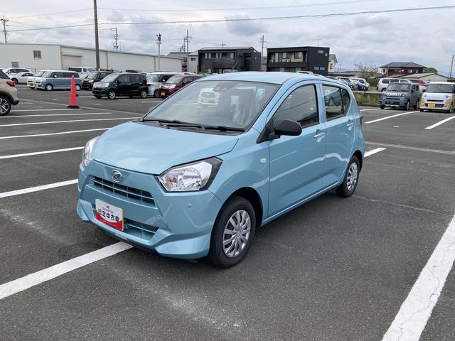 ミライースＬ　ＳＡIII１３インチフルホイールキャップ　マルチリフレクターハロゲンヘッドランプ　可倒式ドアミラー　自発光式デジタルメーターアンバーイルミネーションメーター　マニュアルエアコン（ダイヤル式）　キーレスエントリー（静岡県）の中古車