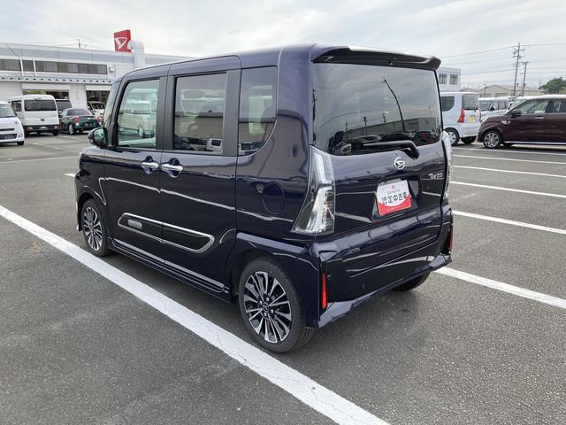 タントカスタムＲＳ１５インチアルミホイール　キーフリーシステム　プッシュボタンスタート　オートエアコン（プッシュ式）　フルＬＥＤヘッドランプ　オート格納式カラードドアミラー　本革巻ステアリングホイール（静岡県）の中古車