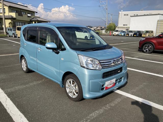 ムーヴＸリミテッドII　ＳＡIIIＬＥＤヘッドランプ　ブラックインテリアパック　１４インチアルミホイール　スーパーＵＶＩＲカットガラス　キーフリーシステム　オートエアコン（プッシュ式）（静岡県）の中古車