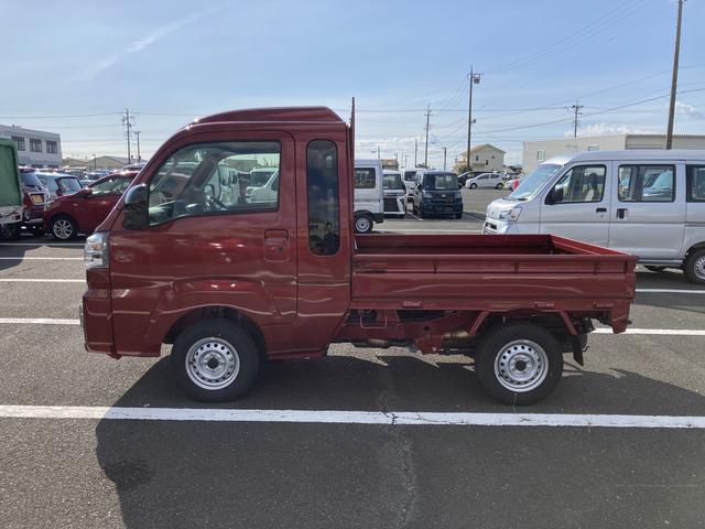 ハイゼットトラックジャンボエクストラＬＥＤヘッドランプ　シートスライド＆リクライニング機構　荷台ステップ　オーバーヘッドシェルフ　マニュアルエアコン　コーナーセンサー（静岡県）の中古車